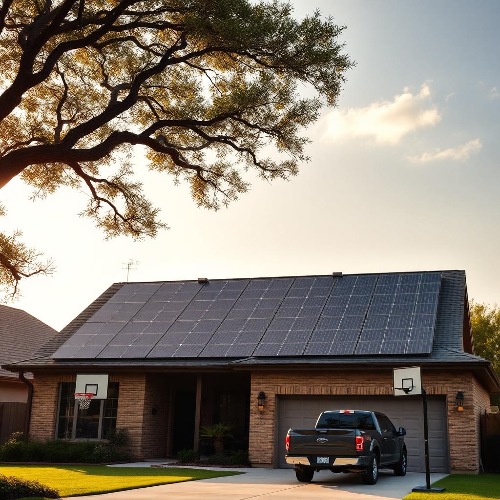 Solar Stars install in Houston, TX — 13.4 kW system with Enphase IQ Battery 10