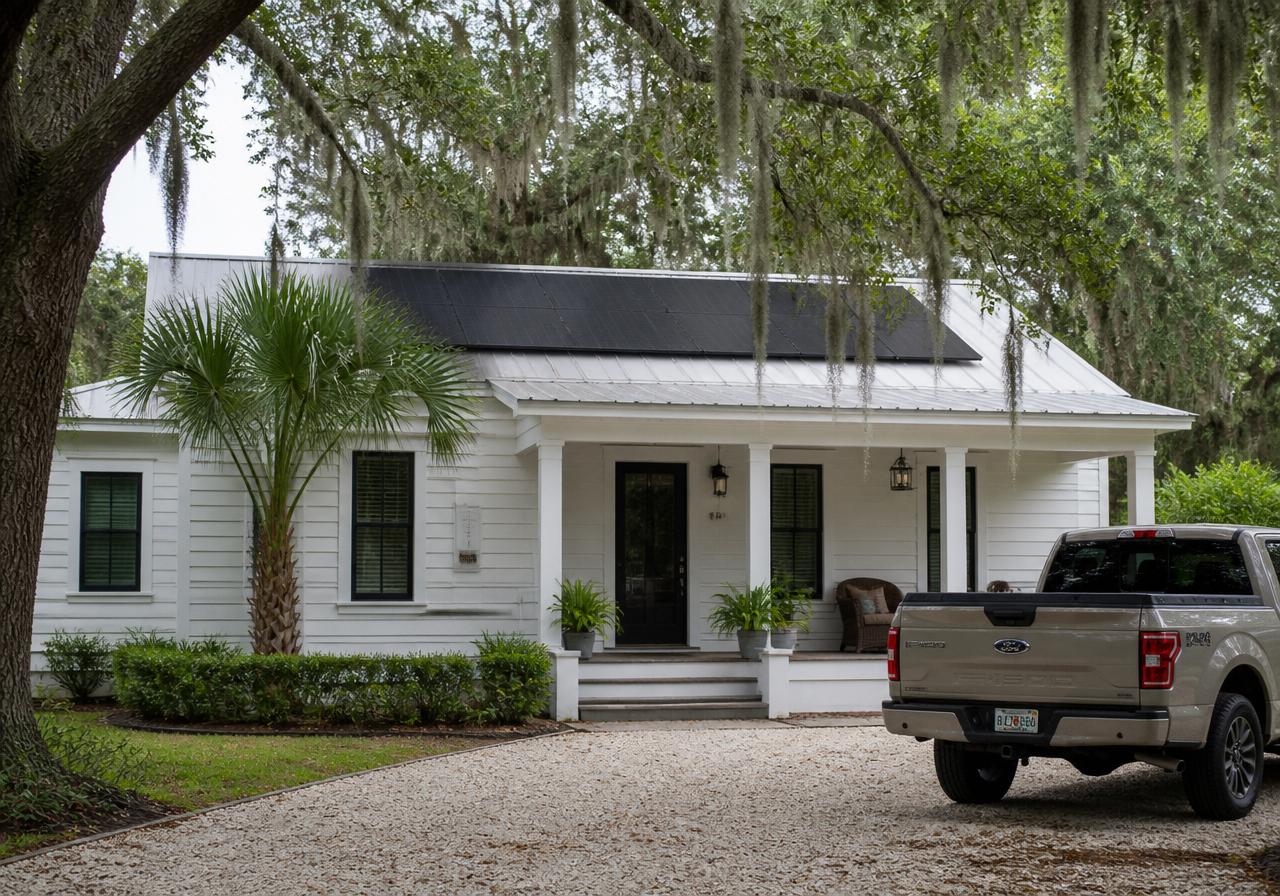 Solar Stars install in Savannah, GA — 9.4 kW system