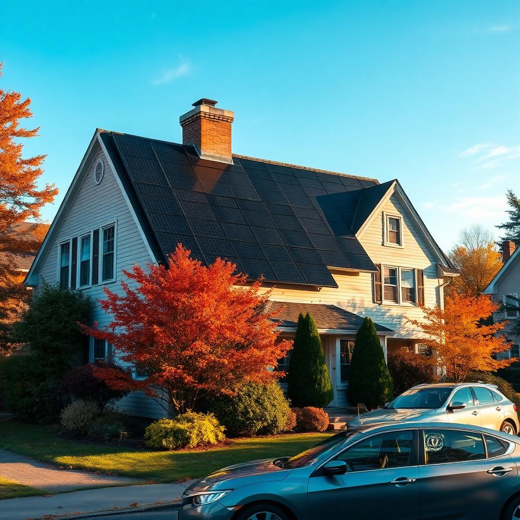 Solar Stars install in Worcester, MA — 9 kW system